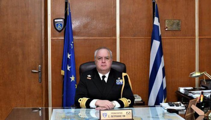 Νέος Αρχηγός Στόλου ο Στέλιος Πετράκης με απόφαση του ΣΑΓΕ αναλαμβάνει καθήκοντα. 