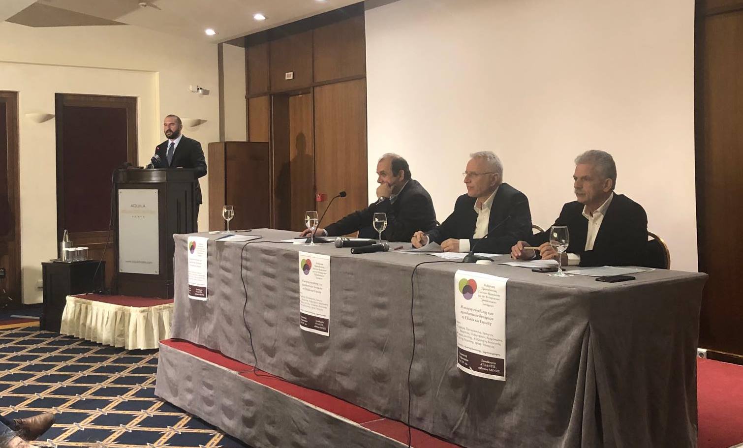 Ηράκλειο: Για την ανάγκη σύγκλισης των προοδευτικών δυνάμεων μίλησε ο Δ. Τζανακόπουλος . Εκδήλωση της Πρωτοβουλίας Πολιτών Ηρακλείου για την Ενότητα .....