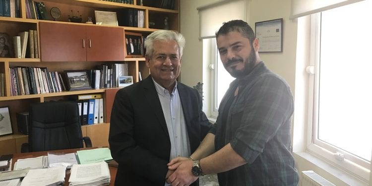 Ο Γιώργος Τσαγκαράκης υποψήφιος σύμβουλος με τον Κώστα Μαμουλάκη. Ένας ακόμα νέος, δυναμικός και ιδιαίτερα αξιόλογος υποψήφιος...