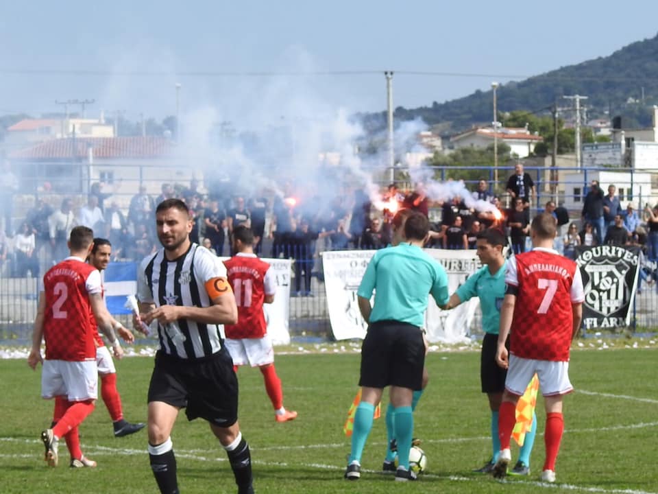 Αμπελακιακός-ΟΦΙ 0-2 Στιγμιότυπα 25ης Αγ.5ου ομίλου Γ΄Εθνικής