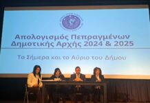 Η Δημοτική Αρχή του Αγίου Νικολάου παρουσίασε τον απολογισμό της διετίας 2024–2025 στο Κινηματοθέατρο REX