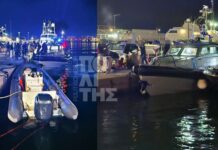 Συμπλοκή του λιμενικού με σκάφος διακινητών ανοιχτά της Χίου – Δεκάδες τραυματίες, αναφορές για νεκρούς