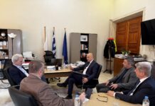 Συνάντηση του Δημάρχου Ηρακλείου με τον Πρέσβη της Δημοκρατίας της Σερβίας στην Ελλάδα