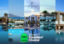 Χανιά:Τα ξενοδοχεία της Vantarakis Hotel Collection διακρίθηκαν για ακόμη μία χρονιά στα Tripadvisor Travellers’ Choice Awards 2026