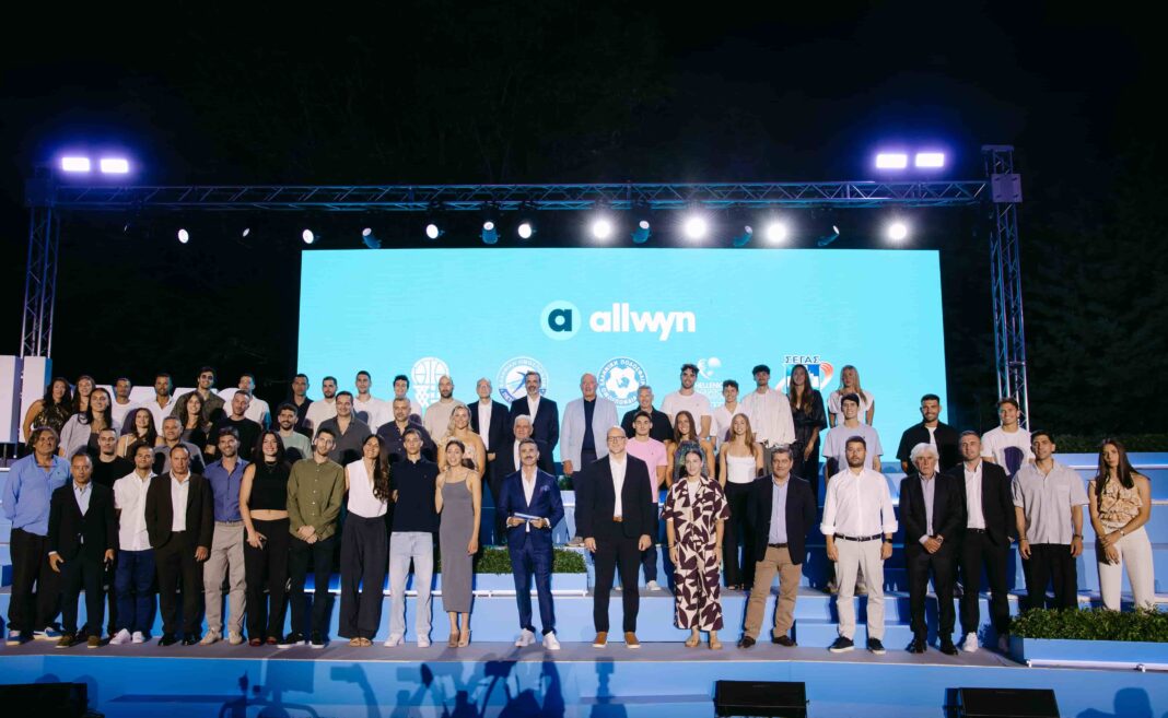 Η Allwyn τίμησε τις πέντε μεγαλύτερες αθλητικές ομοσπονδίες της Ελλάδας σε εκδήλωση με Ολυμπιονίκες και κορυφαίους αθλητές.